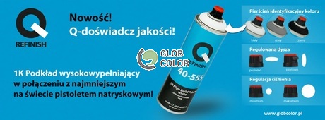 Podkład wysokowypełniający spray 500ml biały